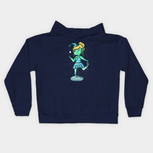 Eve the Winter Witch Kids Hoodie